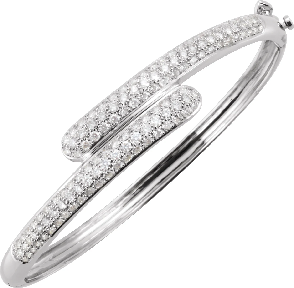 Pavé-Style Bangle Bracelet view 3