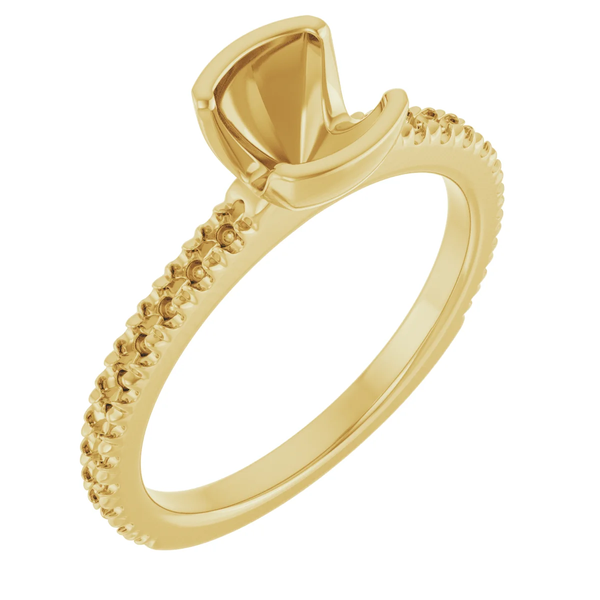 The Luna engagement ring setting