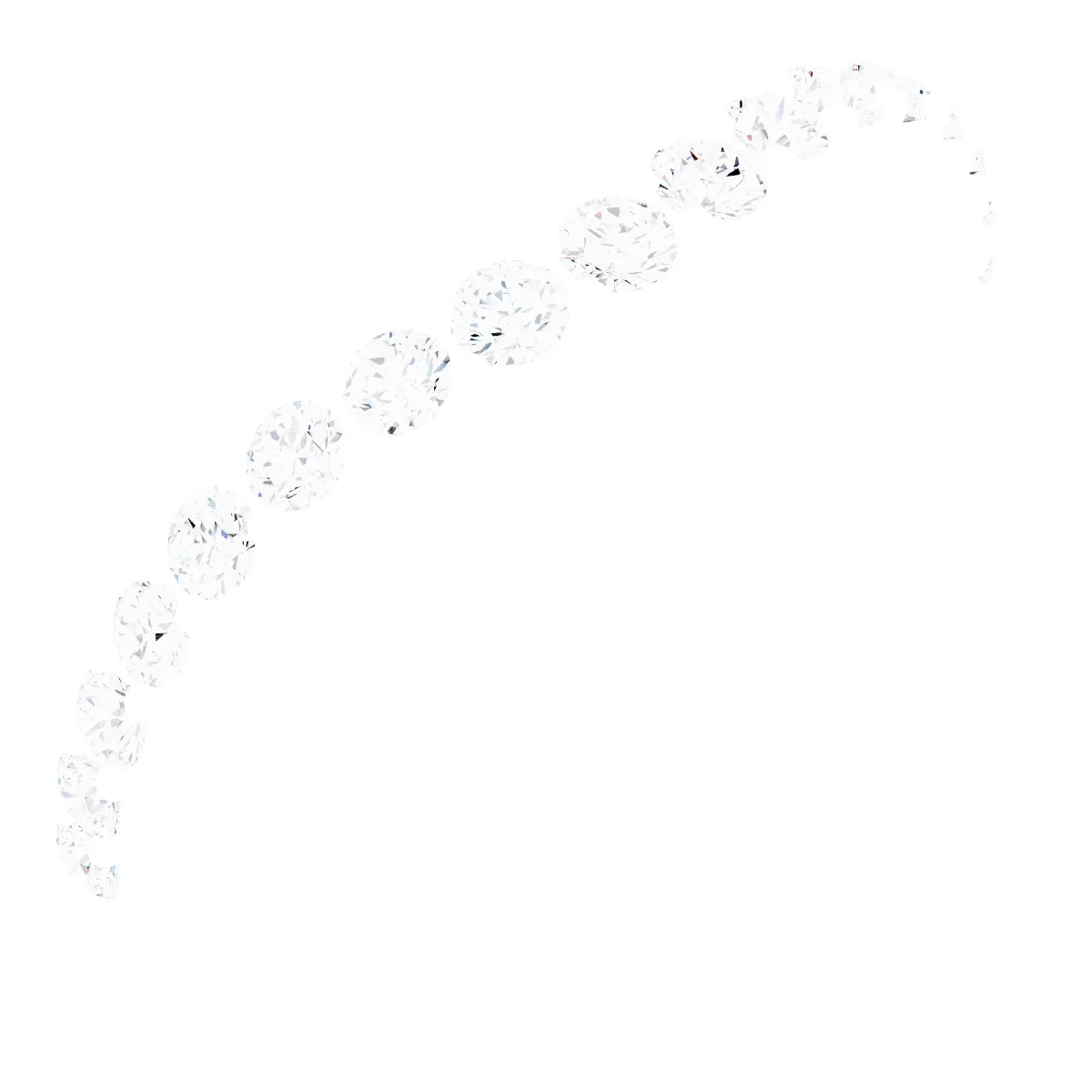 Soft Arc engagement ring setting