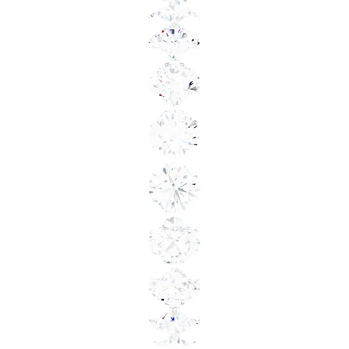 Low Profile V-Prong Eternity Band view 4