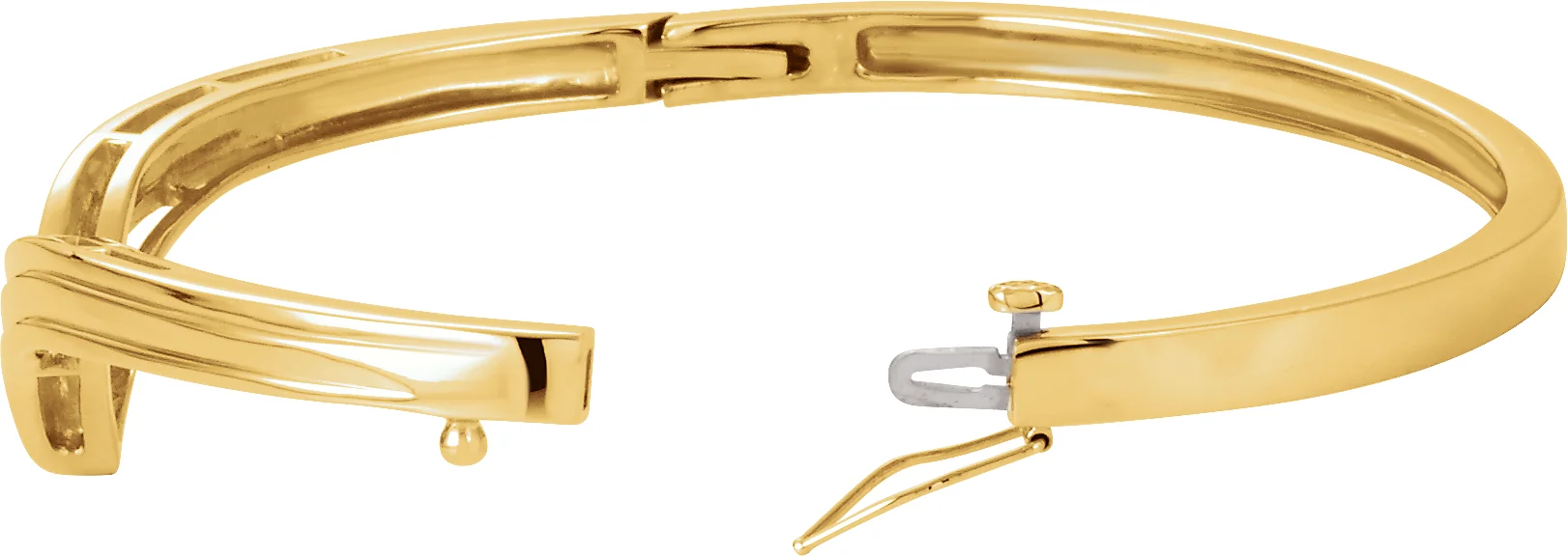 Hinged Bangle Bracelet view 2