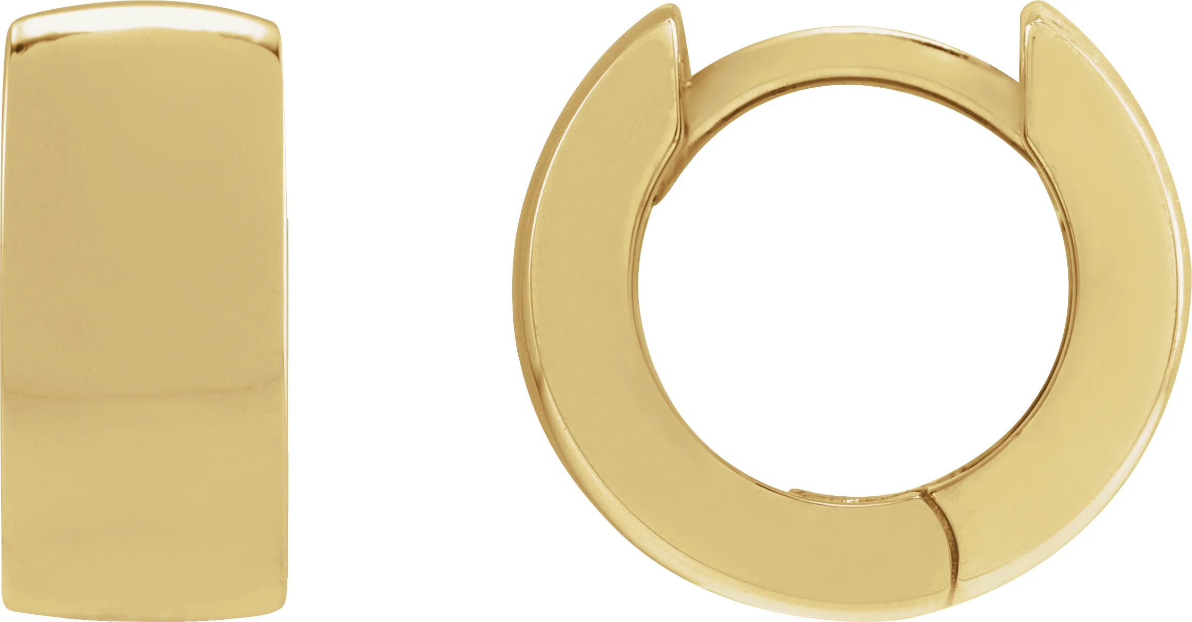 Hinged Hoop Earrings engagement ring setting