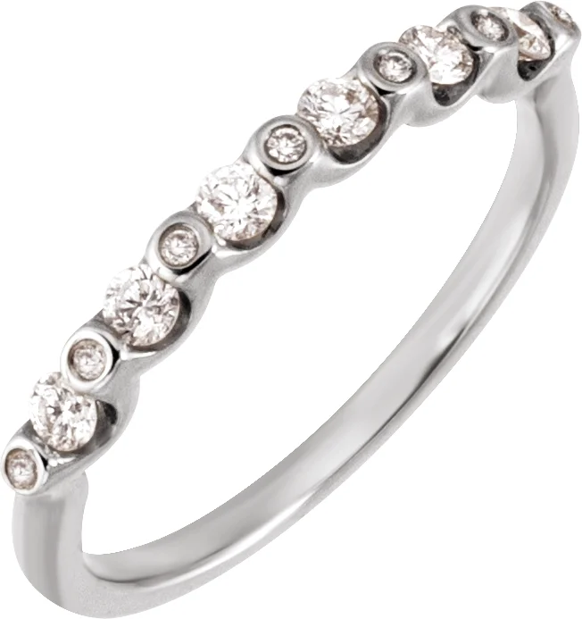 Long Bond engagement ring setting