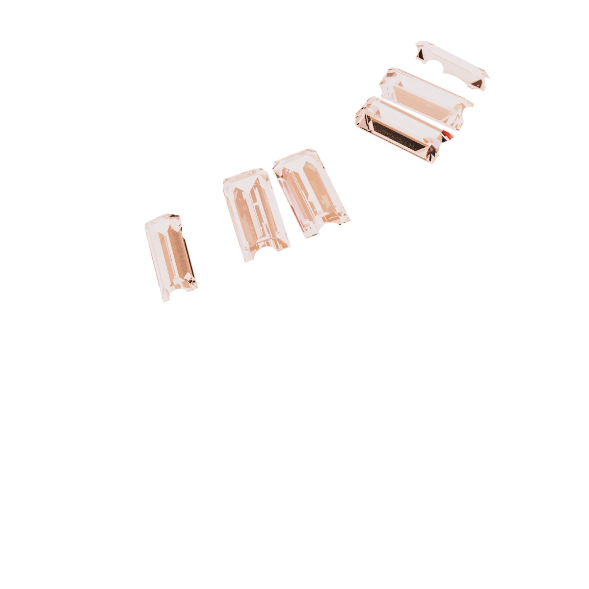 Soft Arc engagement ring setting