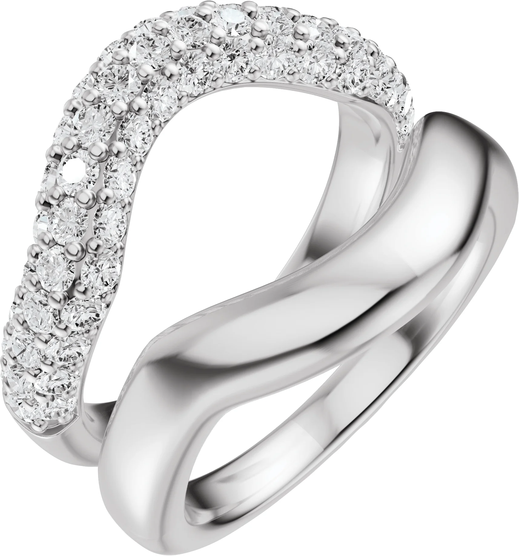 Close Guard engagement ring setting