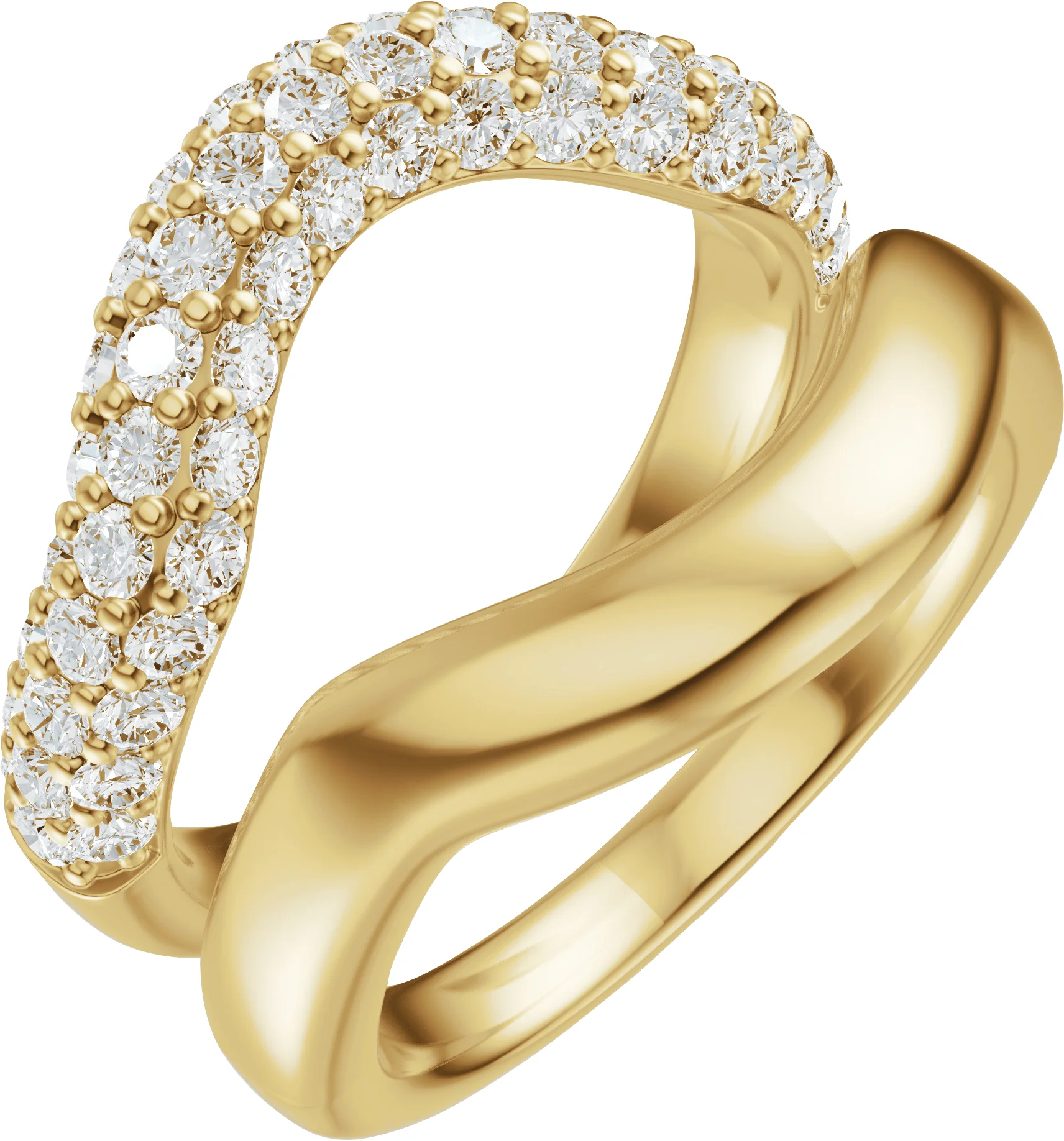 Close Guard band in 14K White Gold | Haejin Jewelry Brooklyn