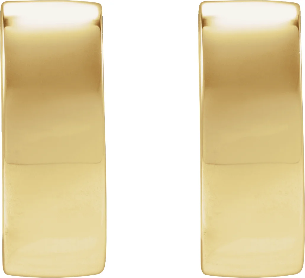 Hinged Hoop Earrings view 3