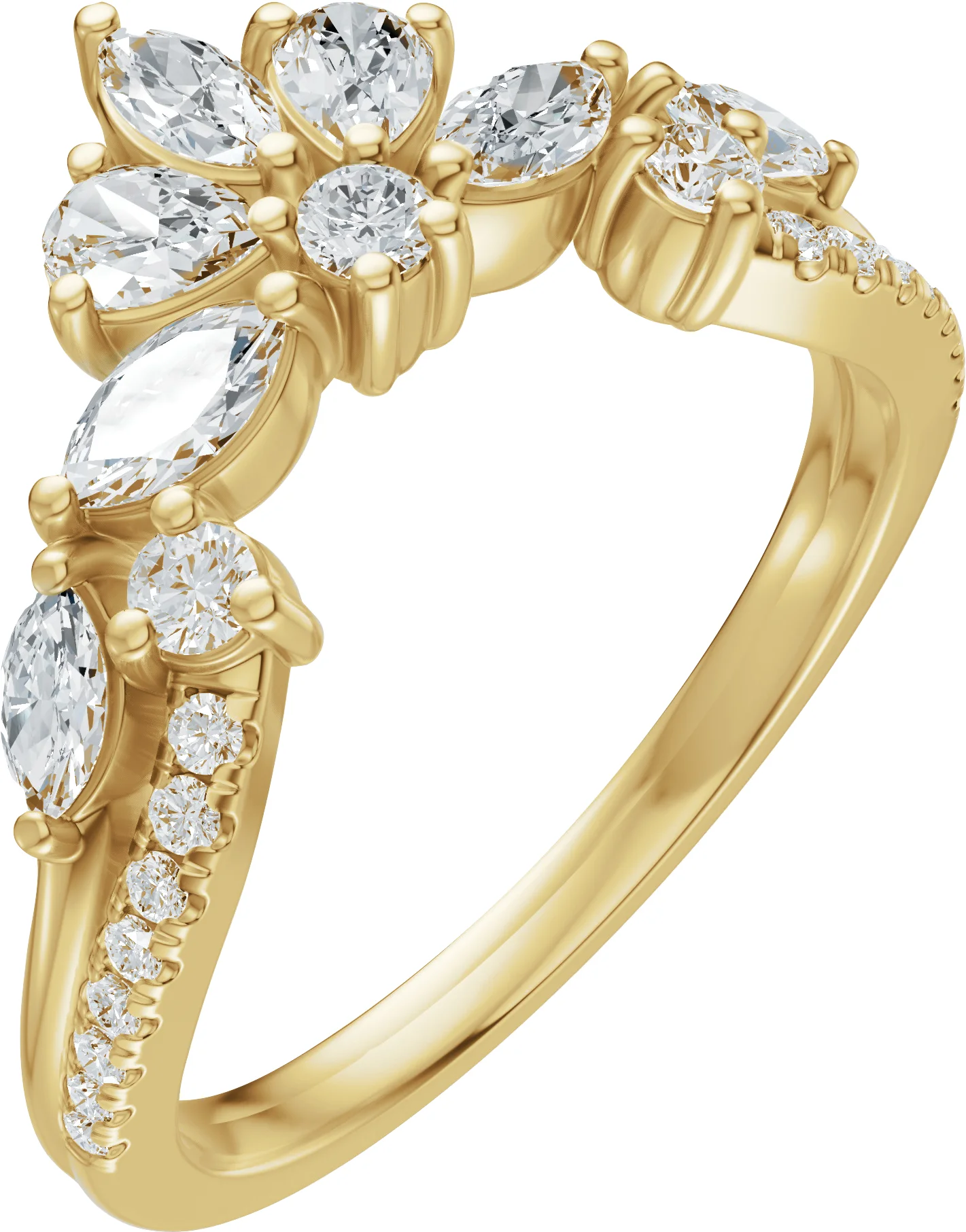 Soft Arc band in 14K Rose Gold | Haejin Jewelry Brooklyn