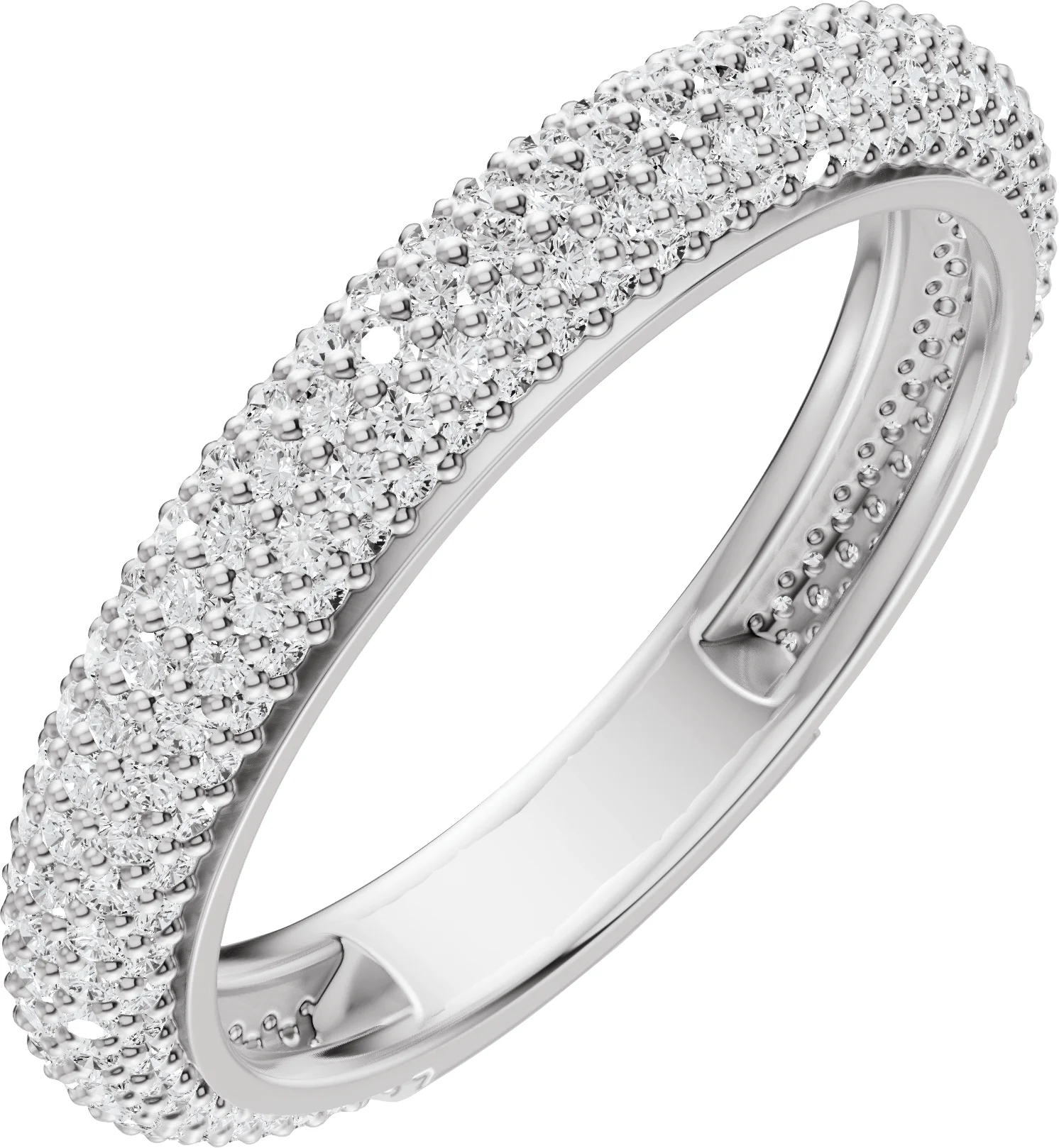 Long Bond engagement ring setting