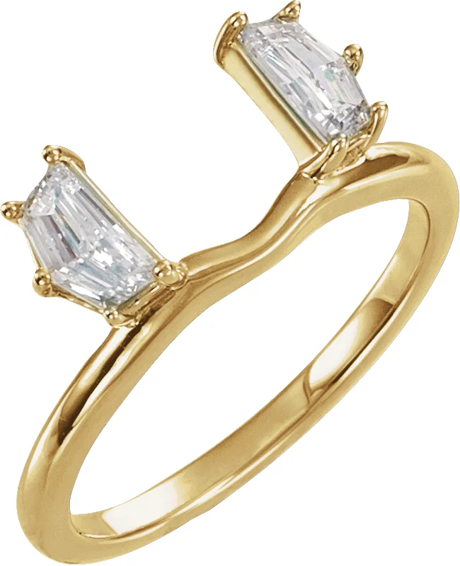 Wind Round band in 14K Yellow Gold | Haejin Jewelry Brooklyn