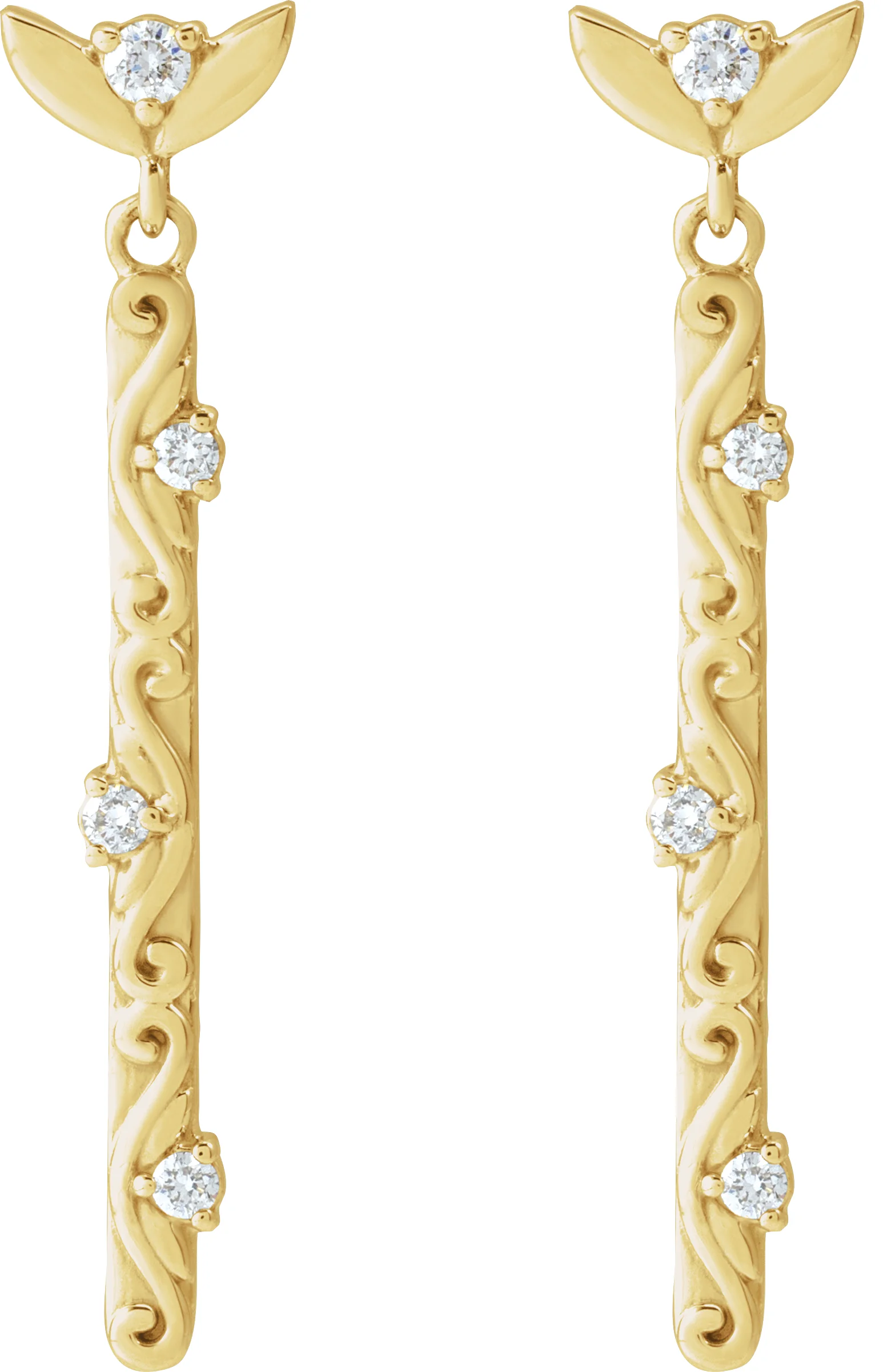 Vintage-Inspired Earrings  view 2
