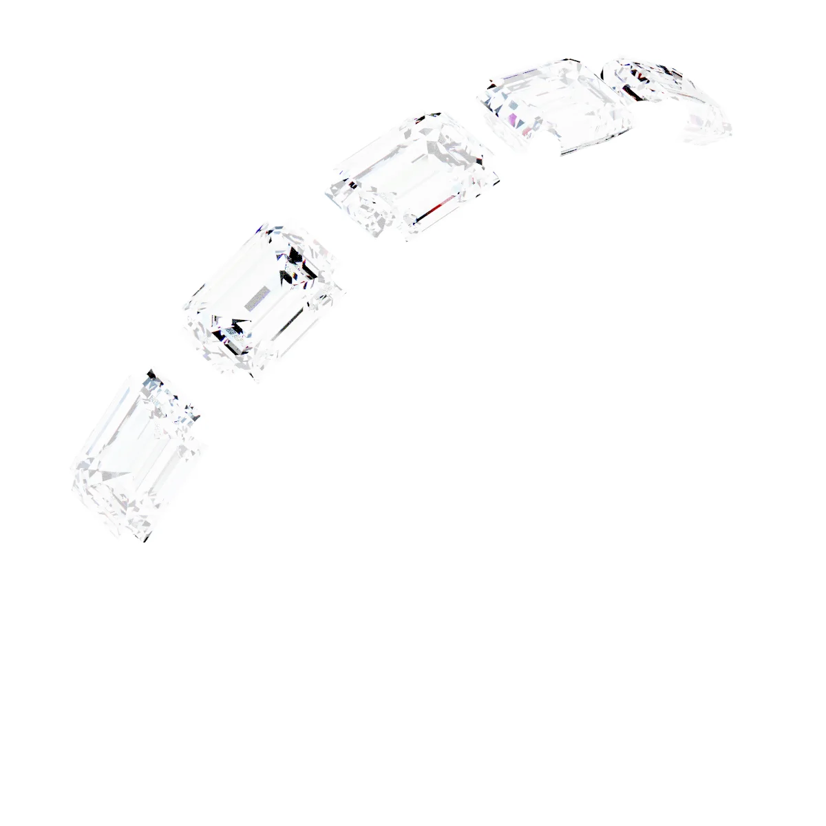 Long Bond engagement ring setting