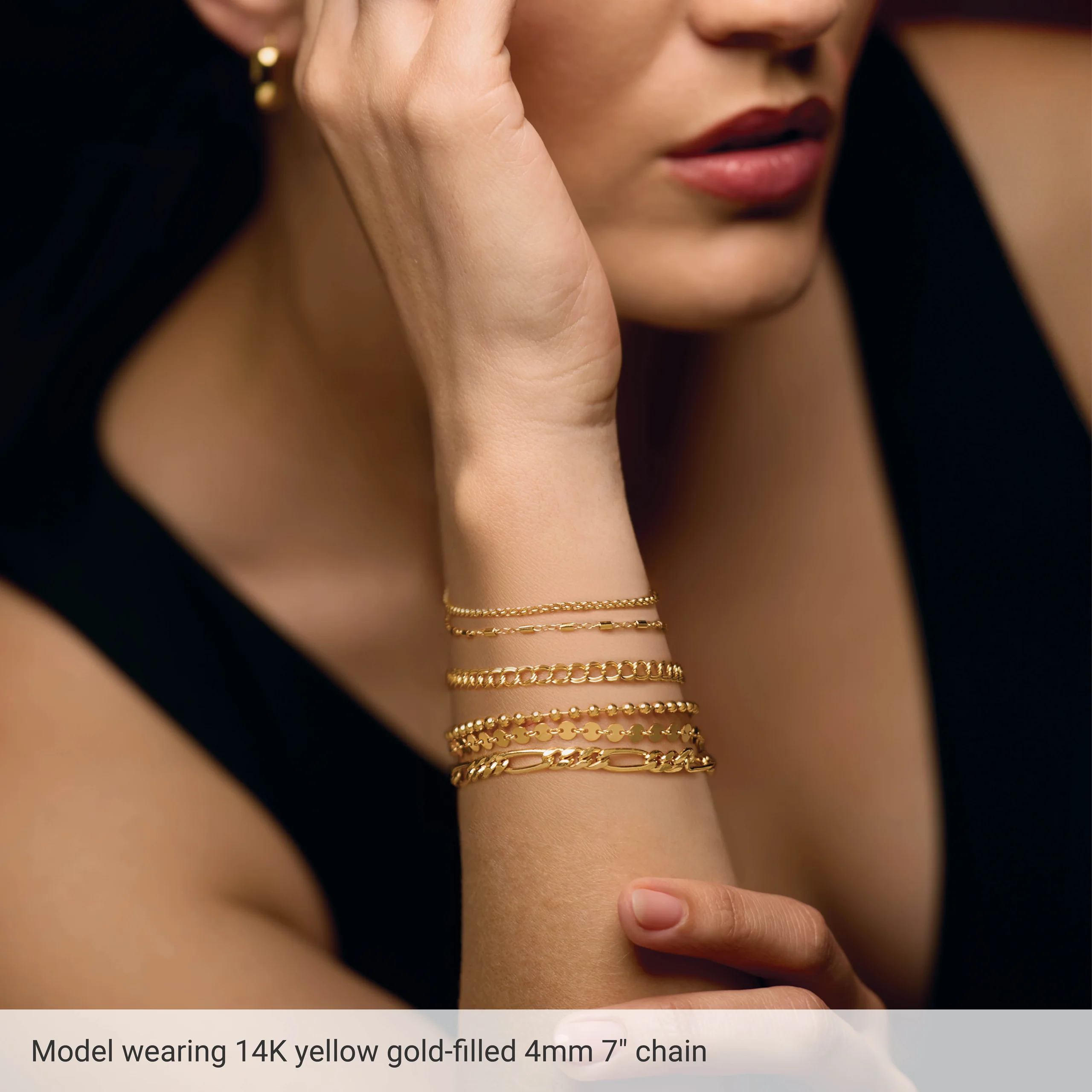 4 mm Double Link Curb Chain view 4