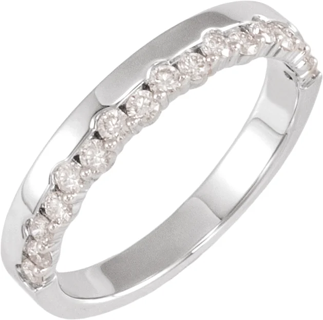 Long Bond engagement ring setting