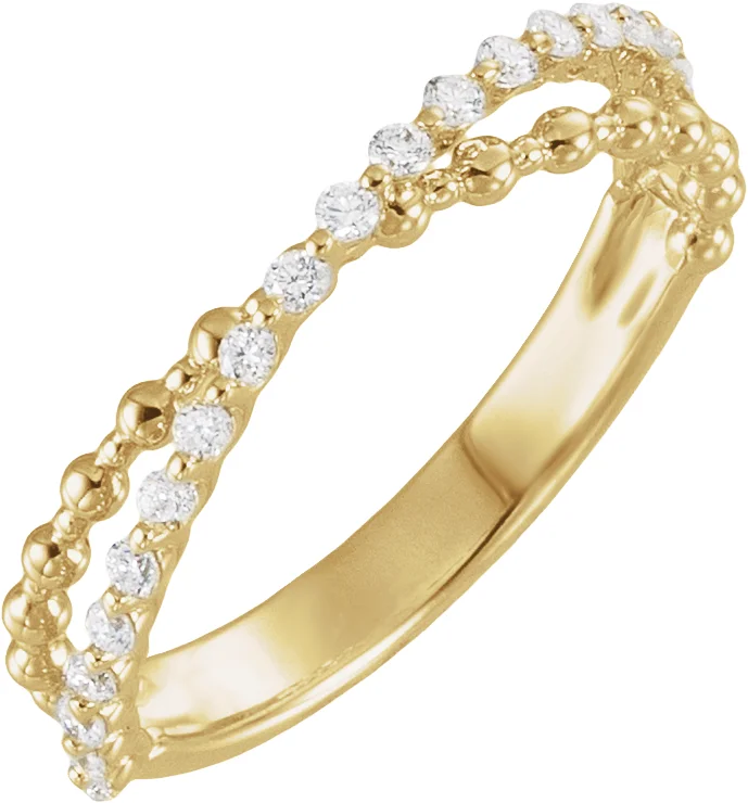 Long Bond band in 14K White Gold | Haejin Jewelry Brooklyn