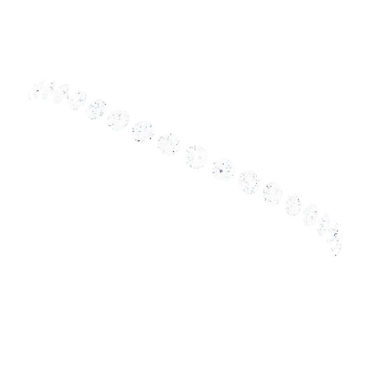 Accented Stackable Curved Band view 5