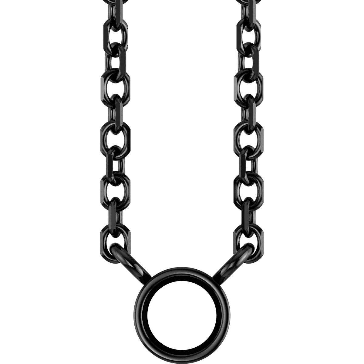 Bezel-Set Solitaire Necklace in 14K Rose Gold | Haejin Jewelry Brooklyn