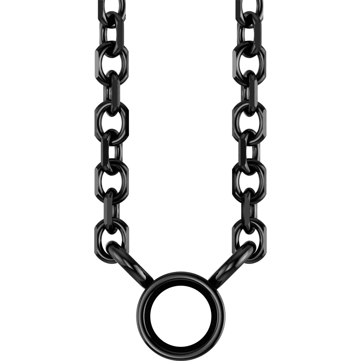 Bezel-Set Solitaire Necklace in 14K Rose Gold | Haejin Jewelry Brooklyn