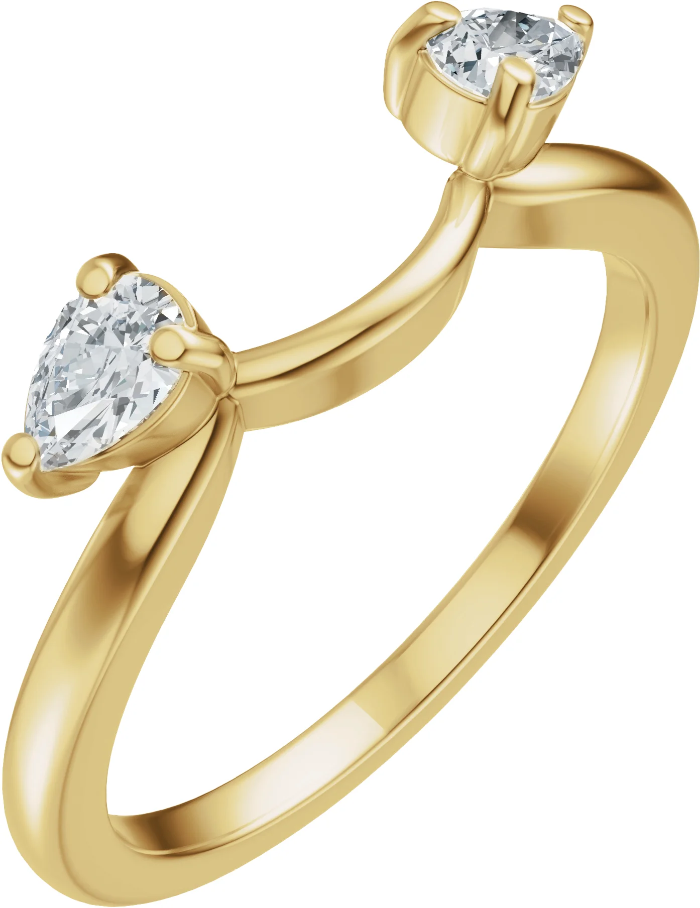 Wind Round band in 14K White Gold | Haejin Jewelry Brooklyn