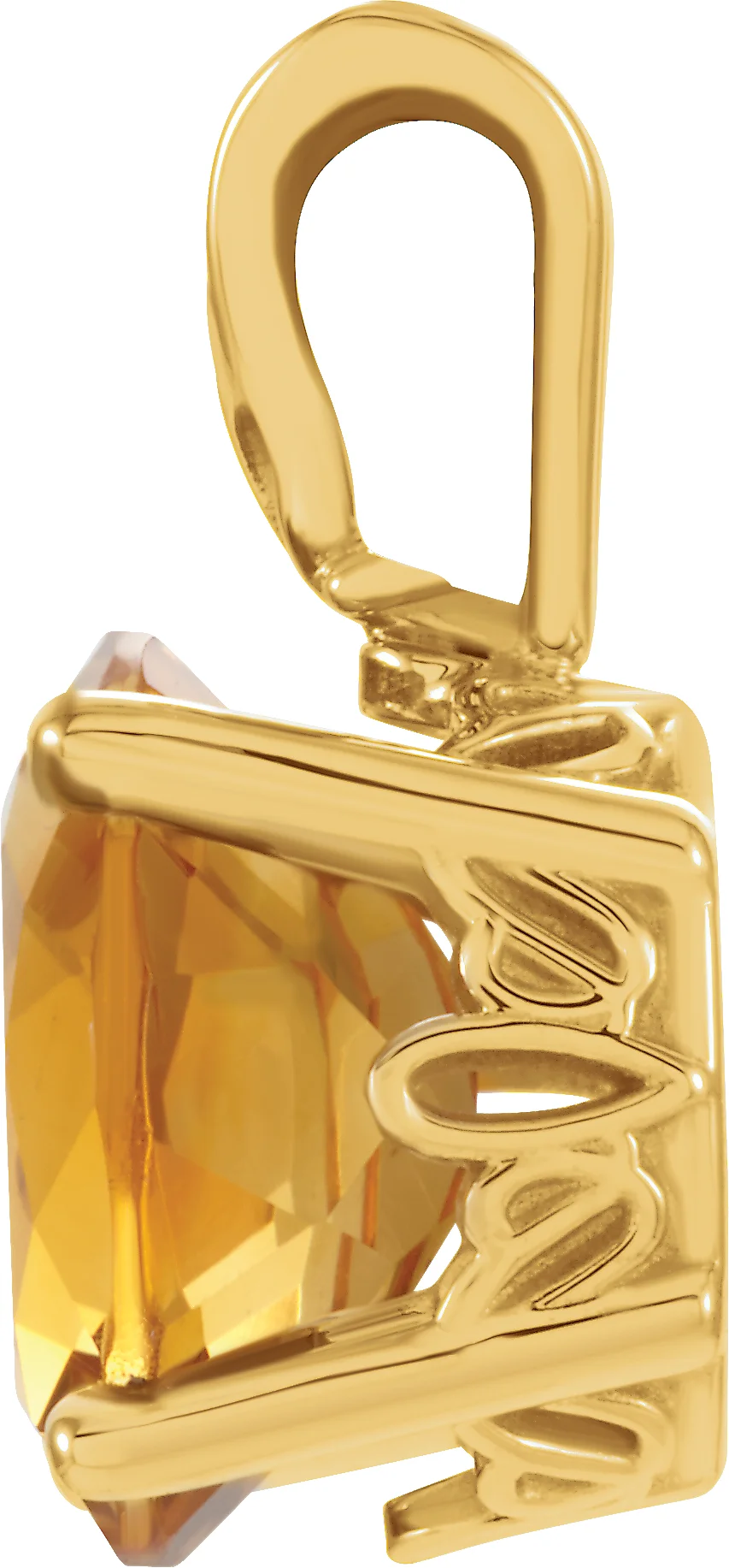 Solitaire Necklace or Pendant view 2