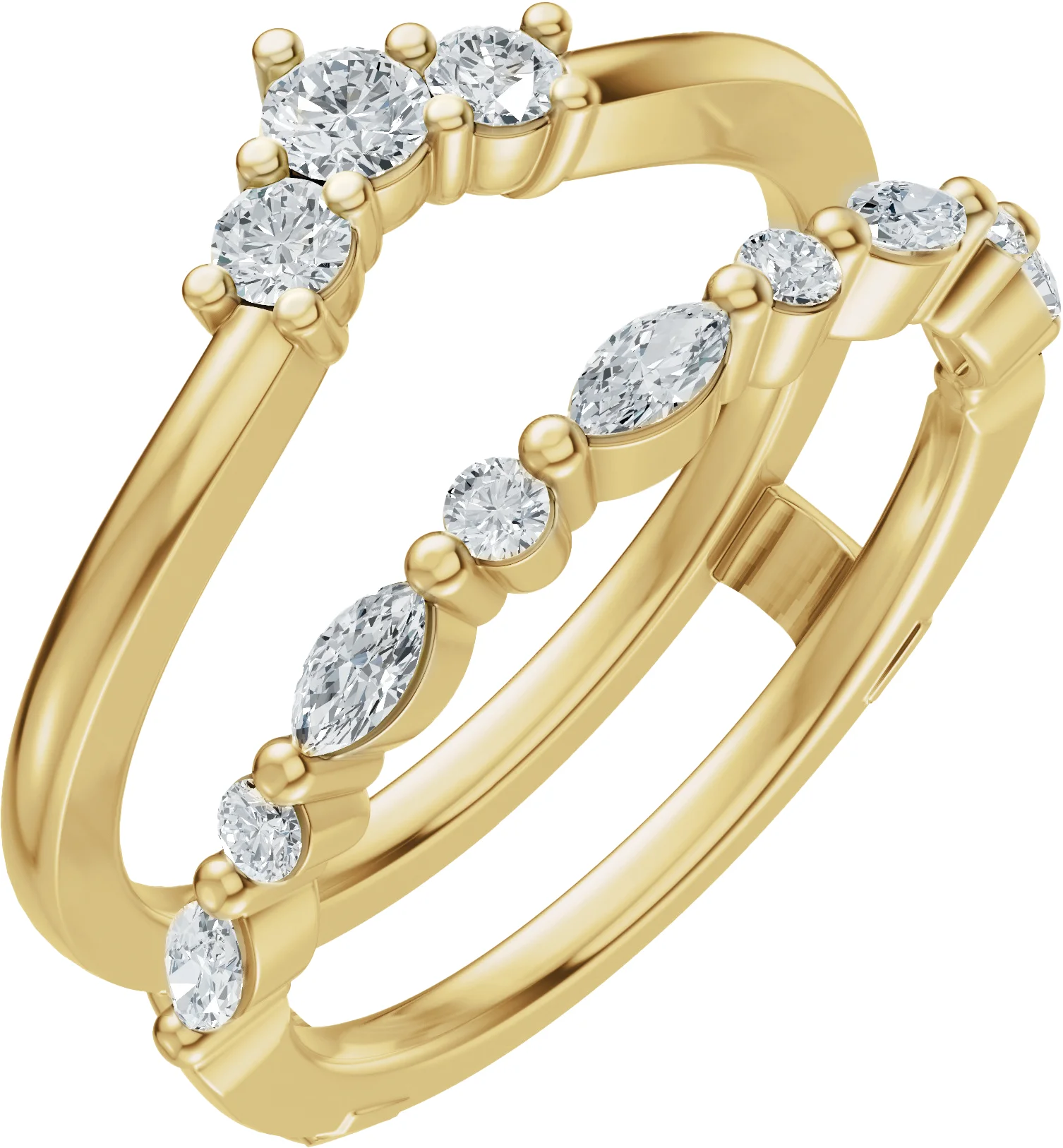 Close Guard band in 14K Rose Gold | Haejin Jewelry Brooklyn