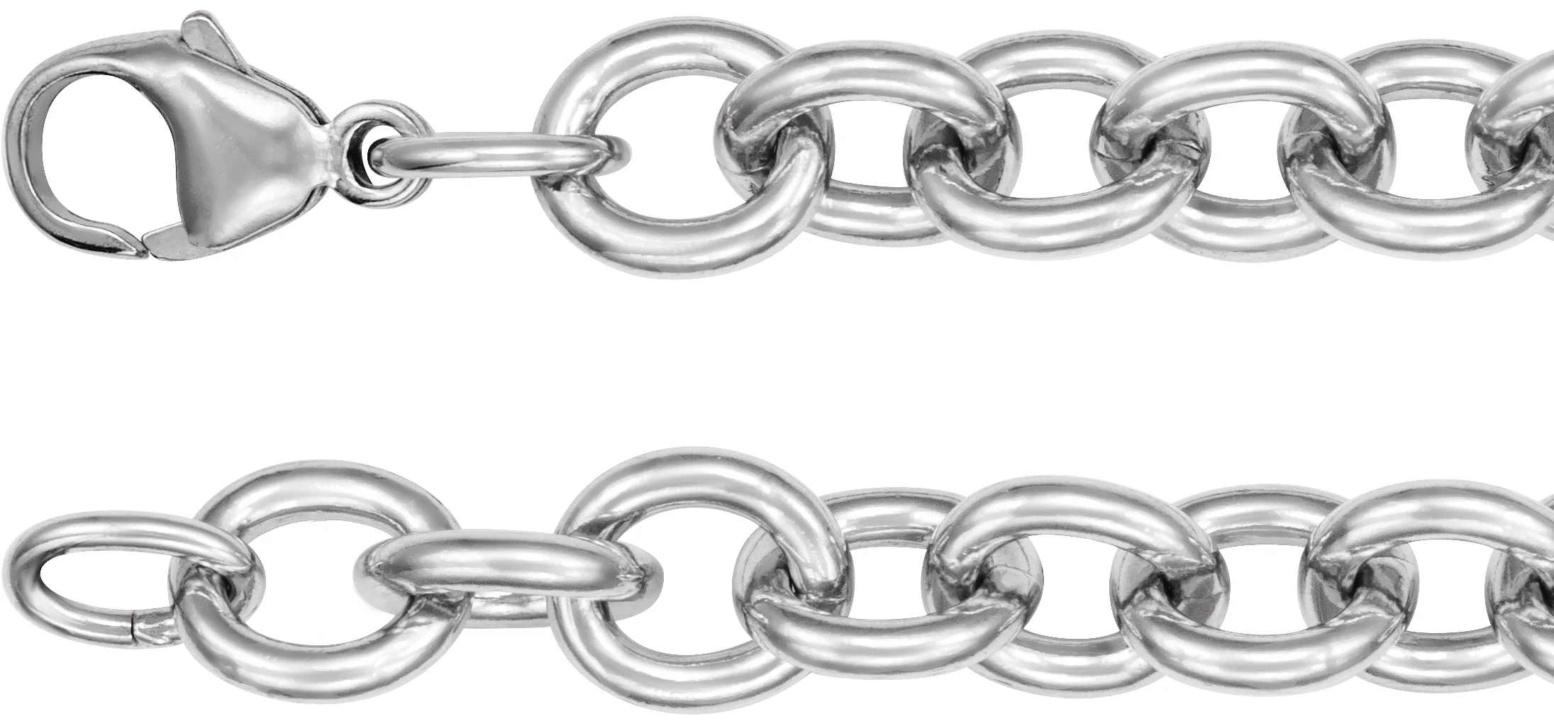 Cable Chain engagement ring setting