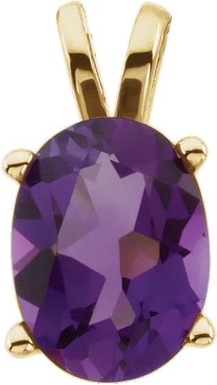 Solitaire Pendant engagement ring setting
