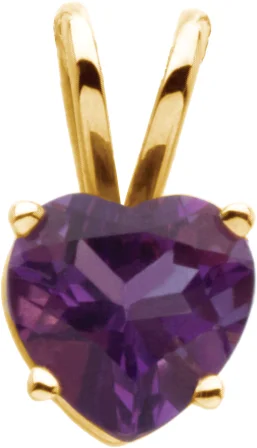 Heart Necklace or Pendant engagement ring setting