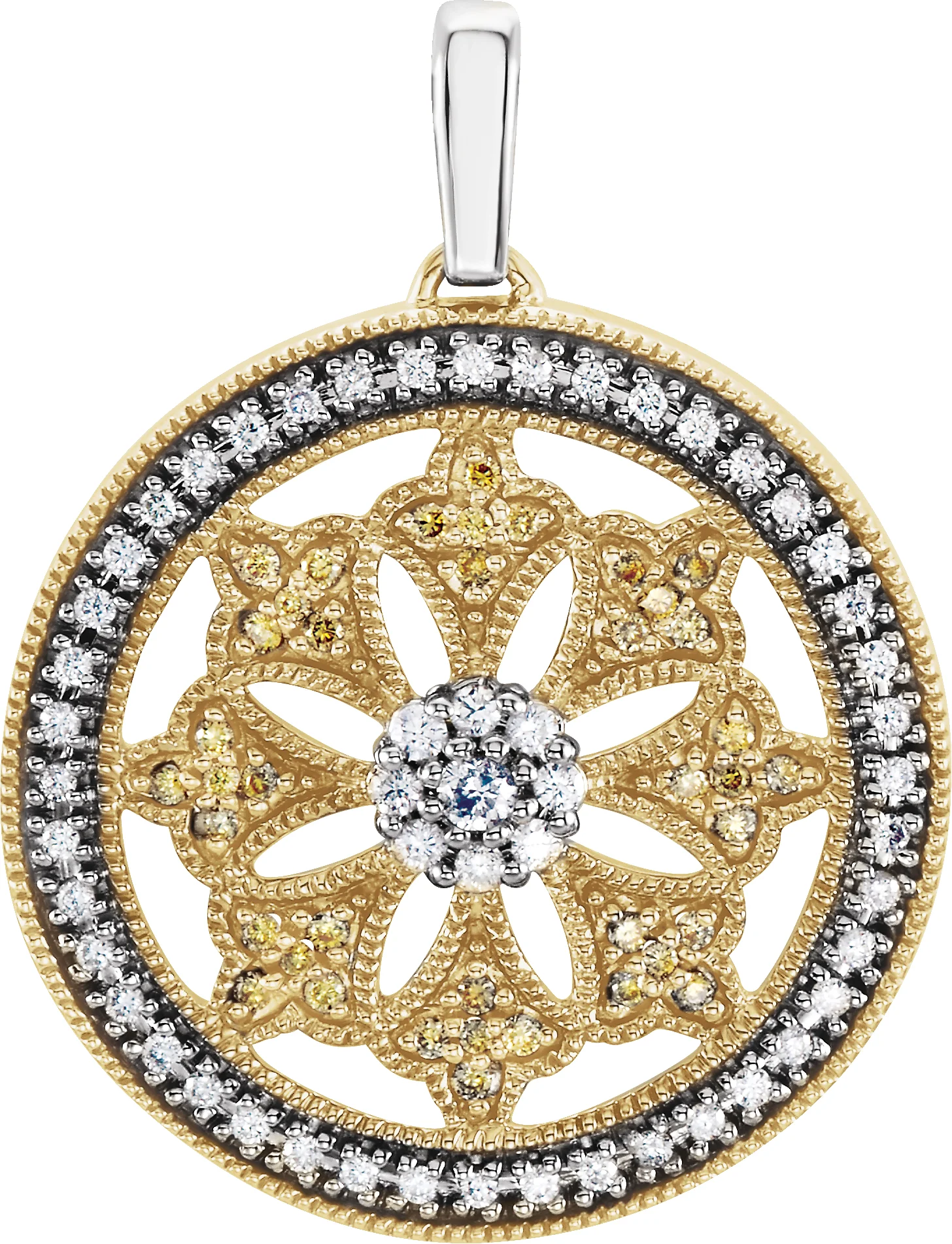 Pendants engagement ring setting