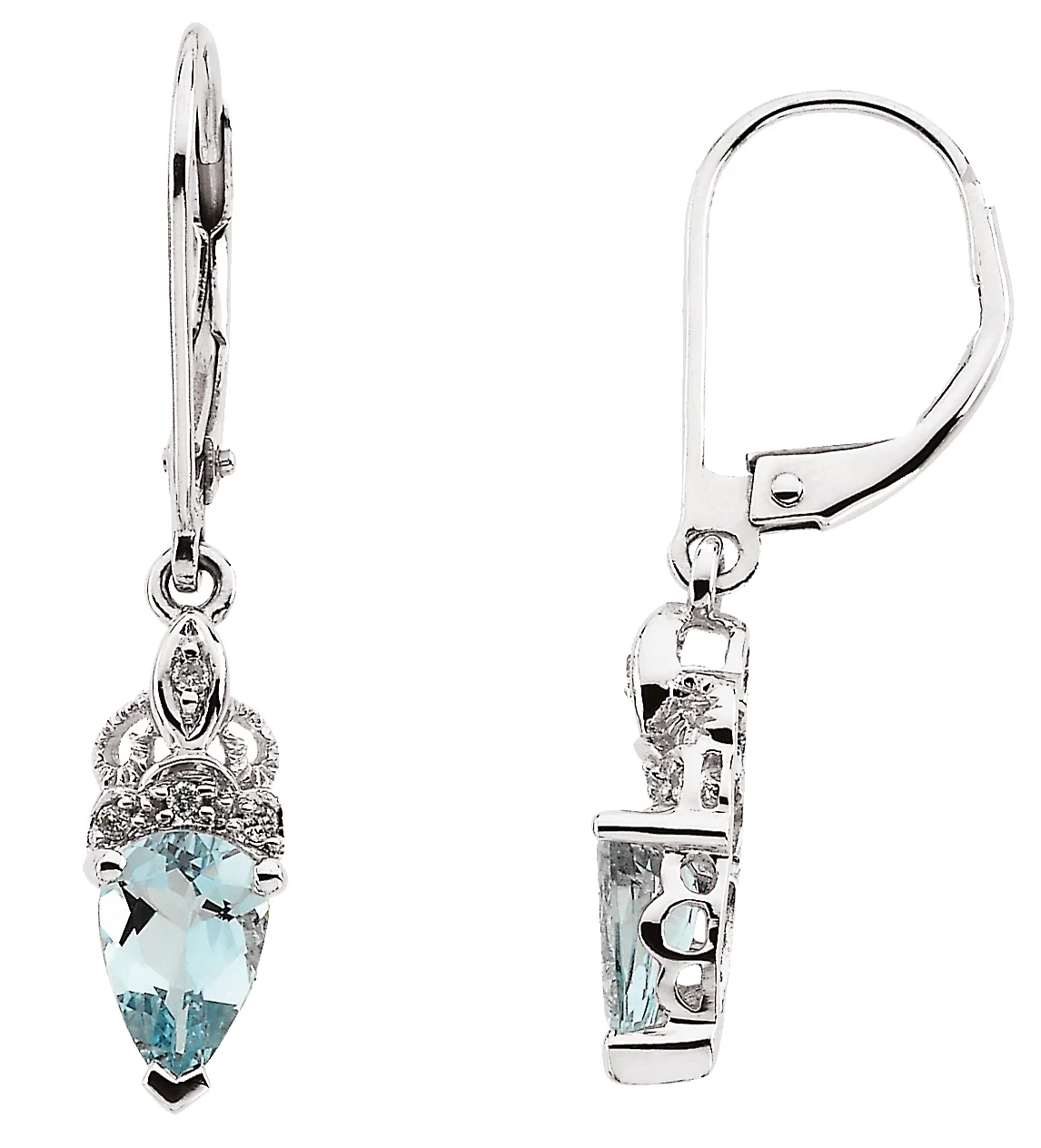 Vintage-Inspired Earrings engagement ring setting
