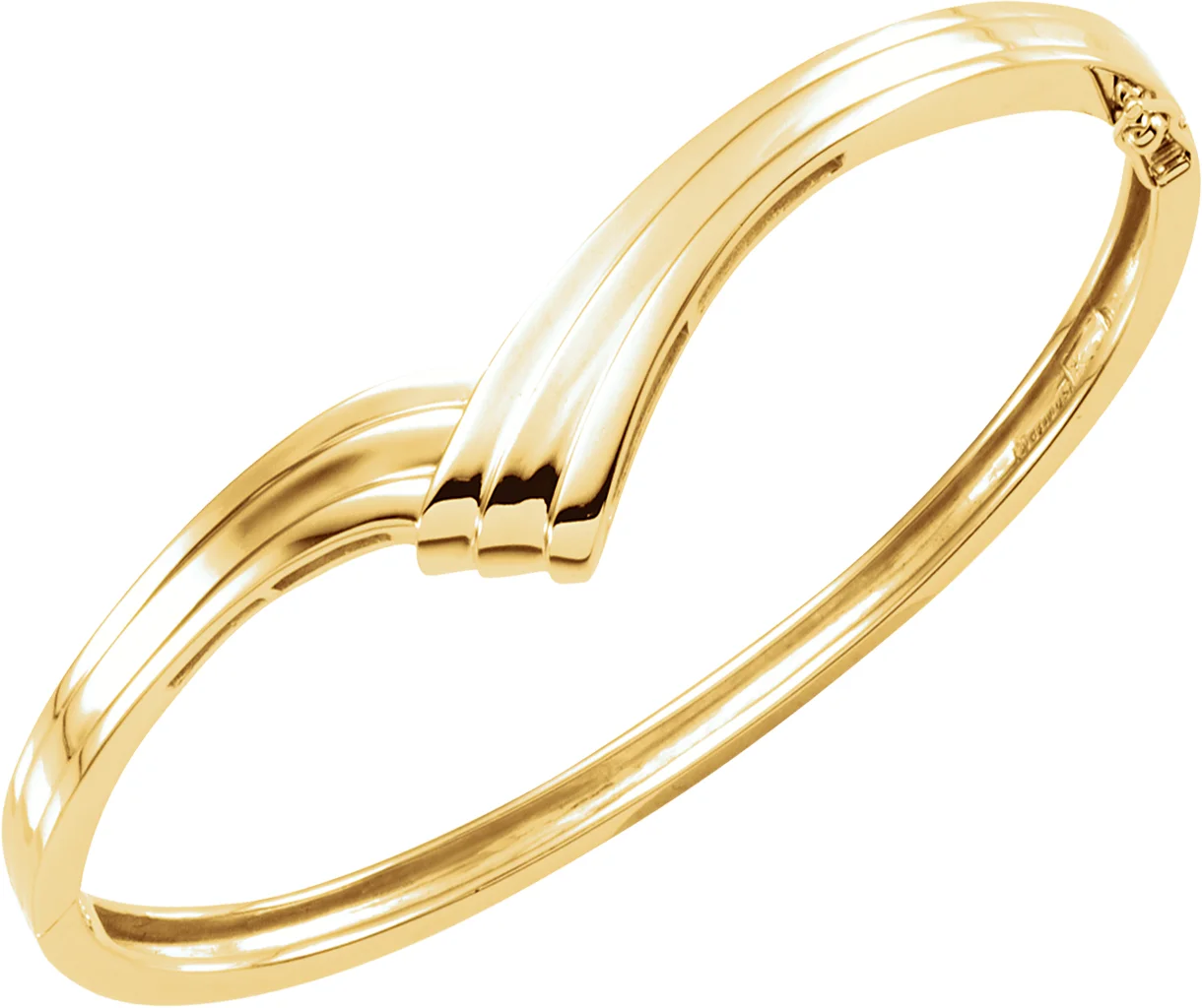 Hinged Bangle Bracelet view 3