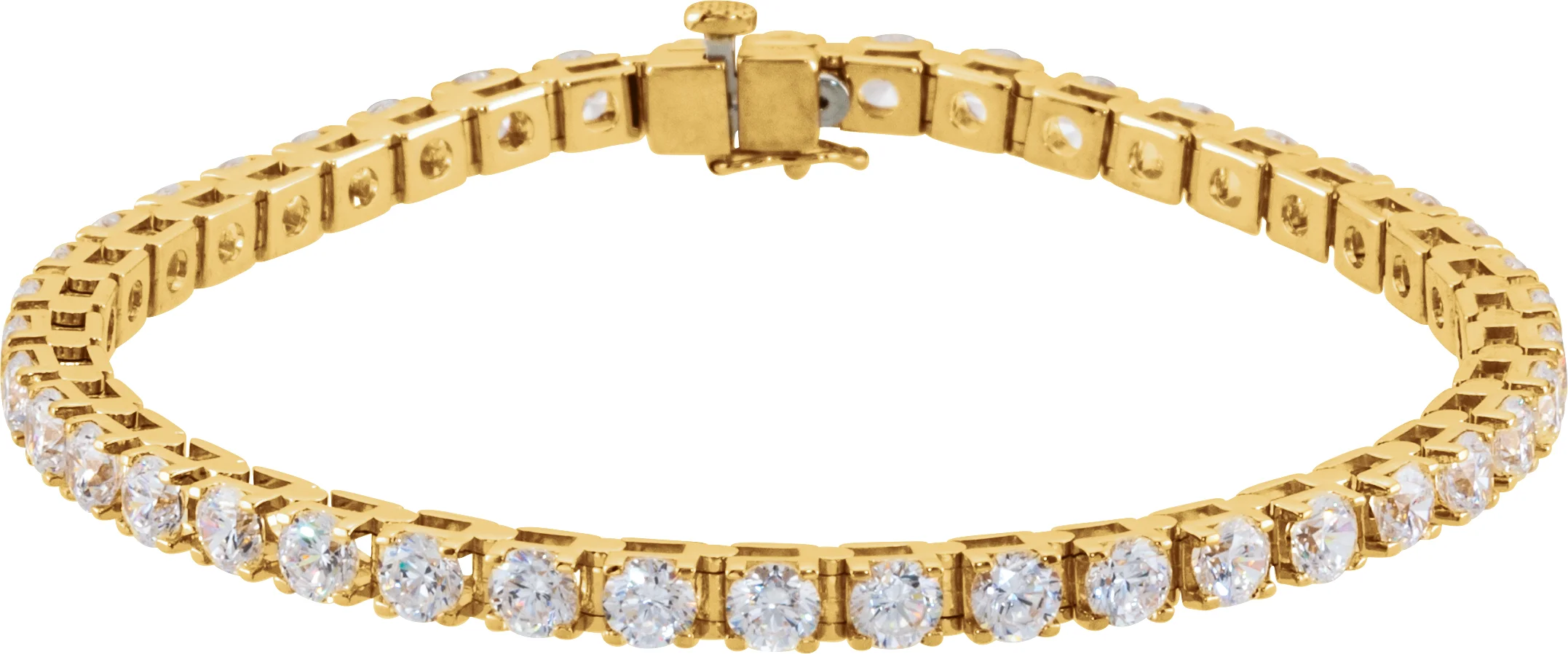 Line Bracelet  engagement ring setting