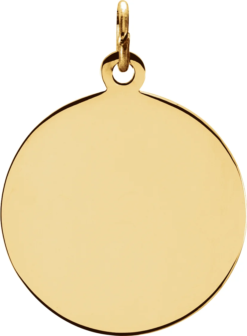Holy Trinity Medal Necklace or Pendant view 3