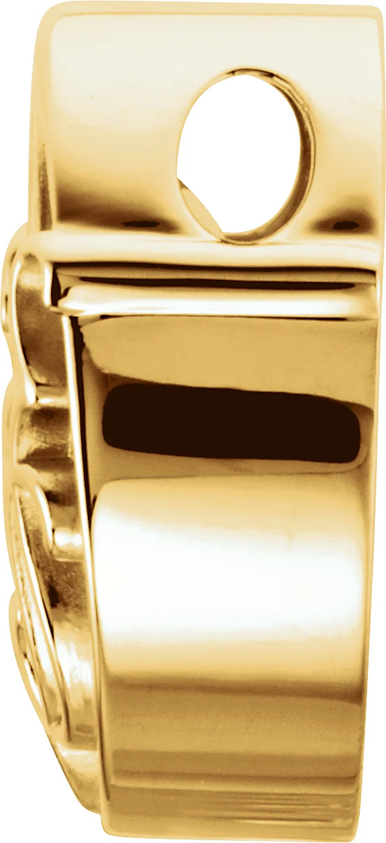 Vintage-Inspired Pearl Slide Pendant view 2
