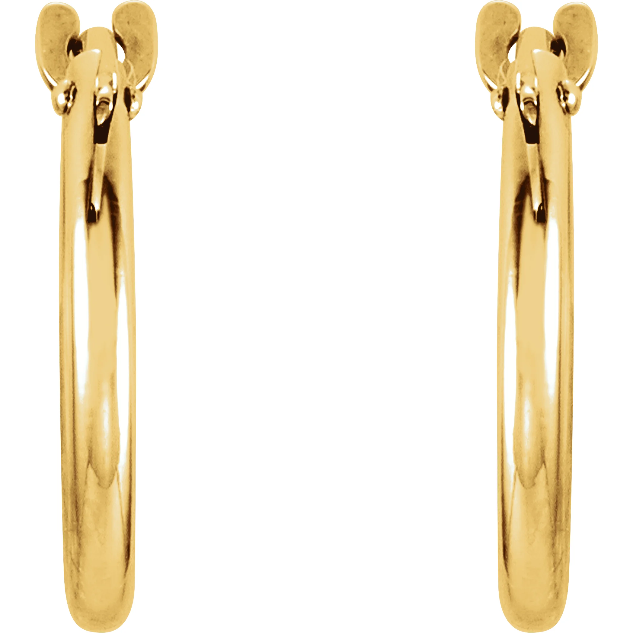 Youth Hoop Earrings view 2