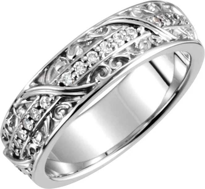 Still Form engagement ring setting