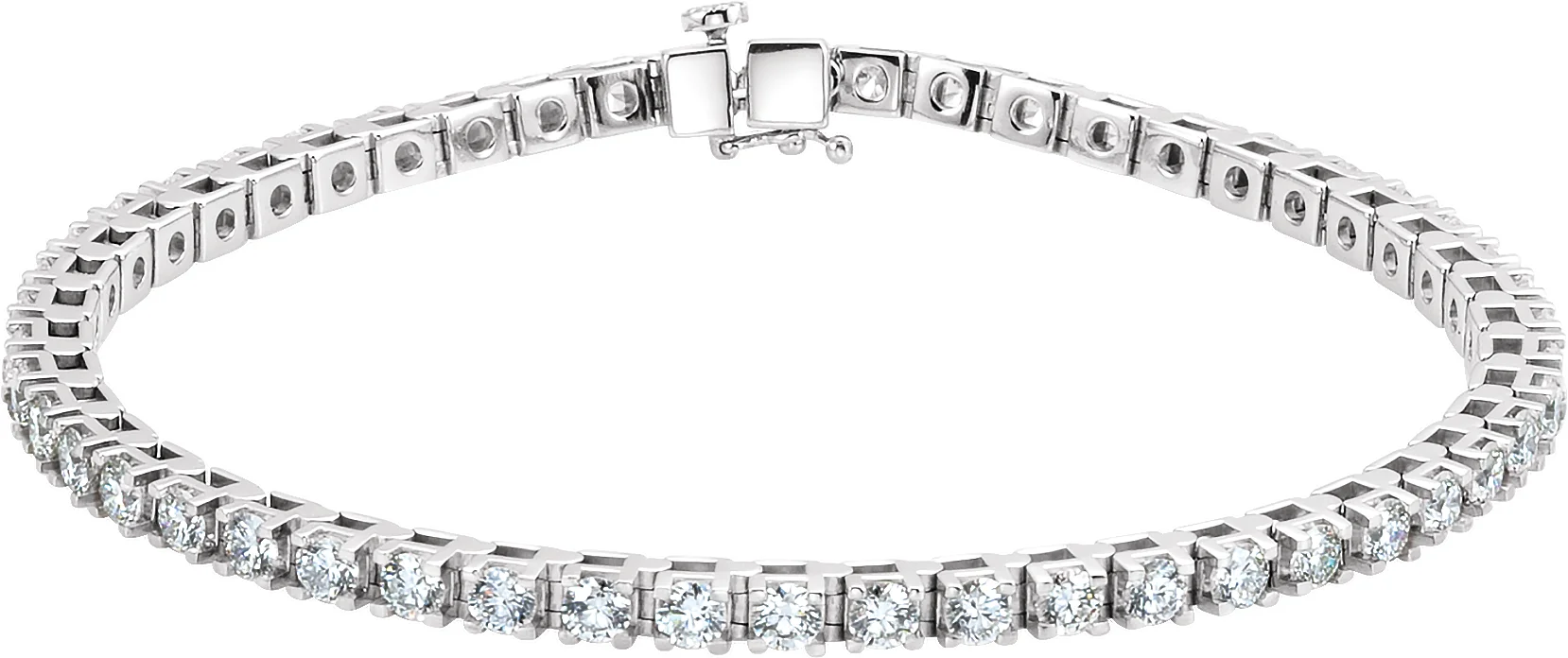 Line Bracelet engagement ring setting