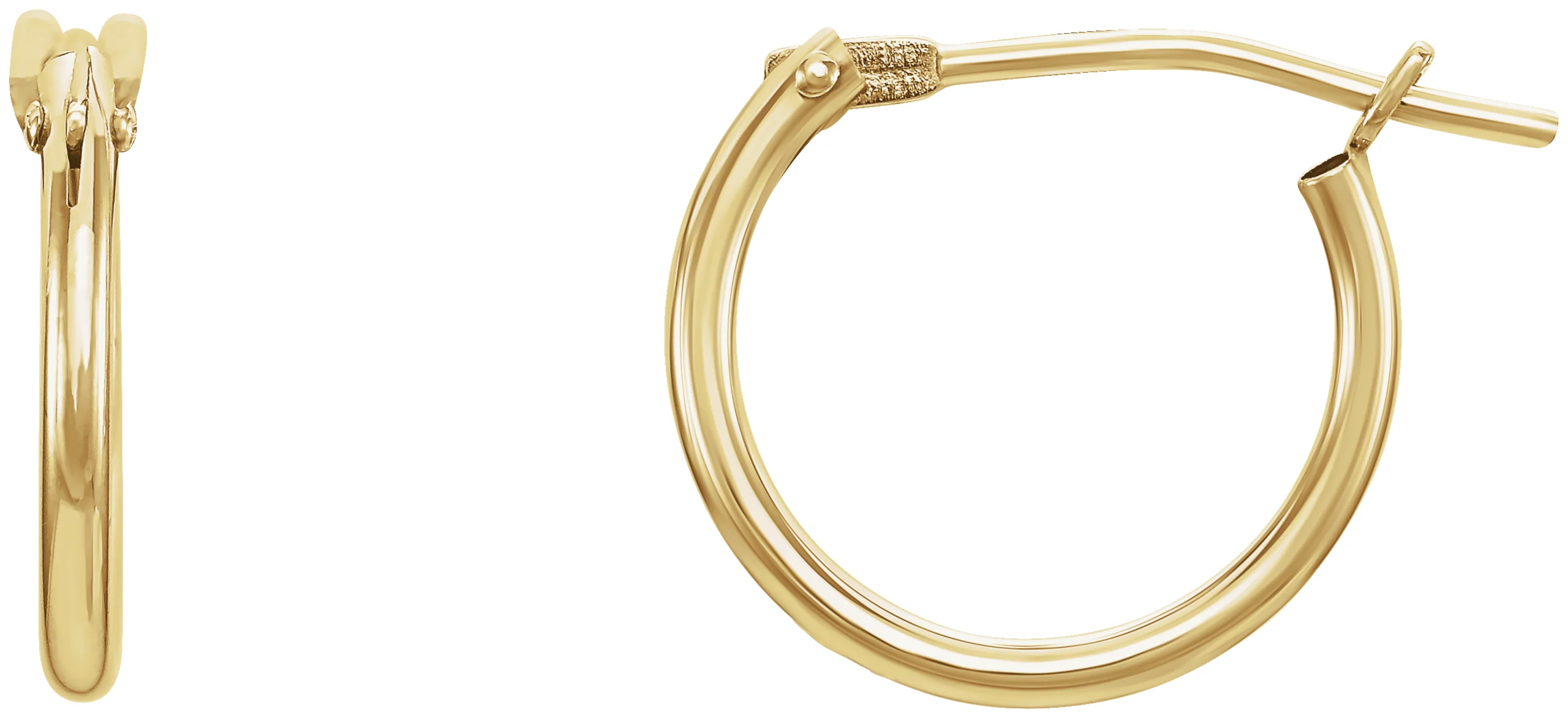 Youth Hoop Earrings engagement ring setting