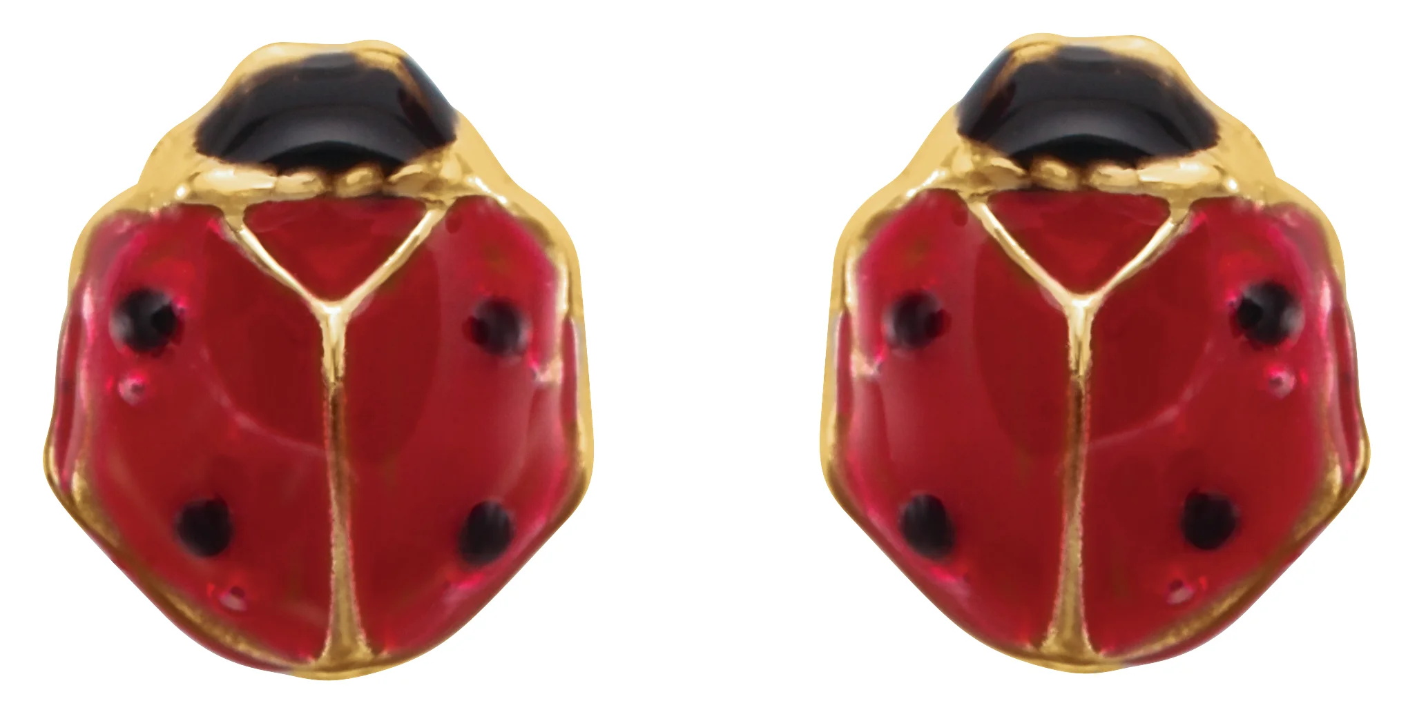 Youth Ladybug Earrings view 2