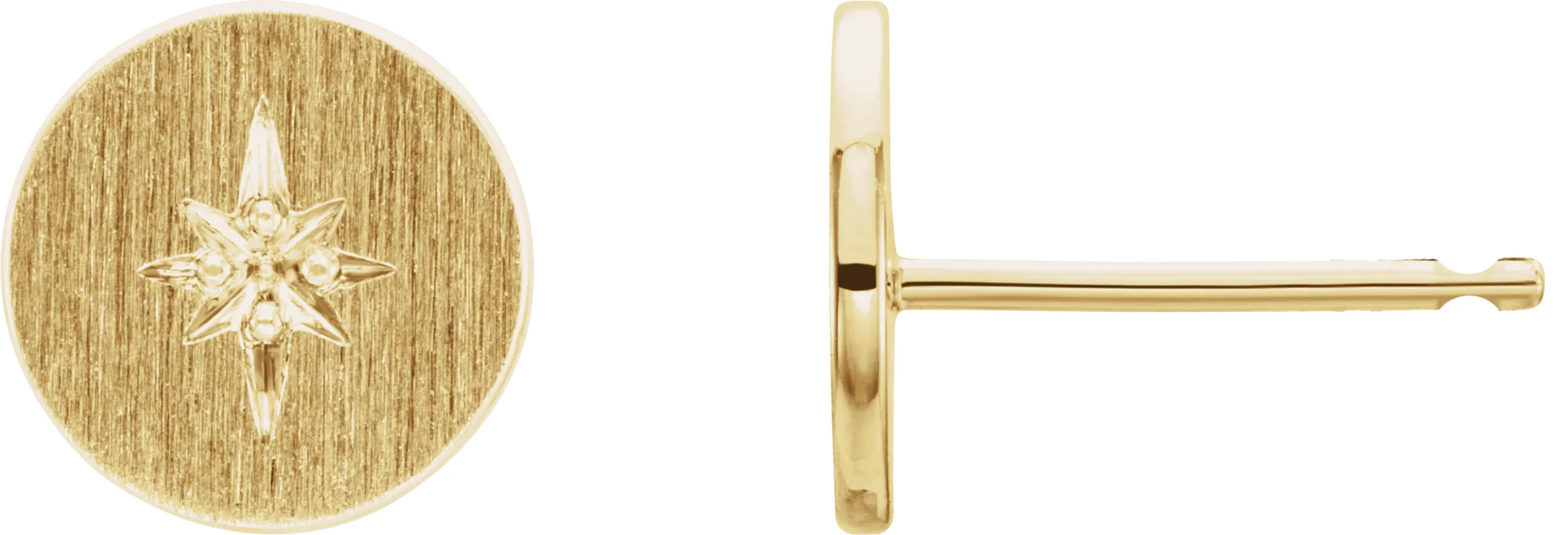 Accented Earrings  engagement ring setting