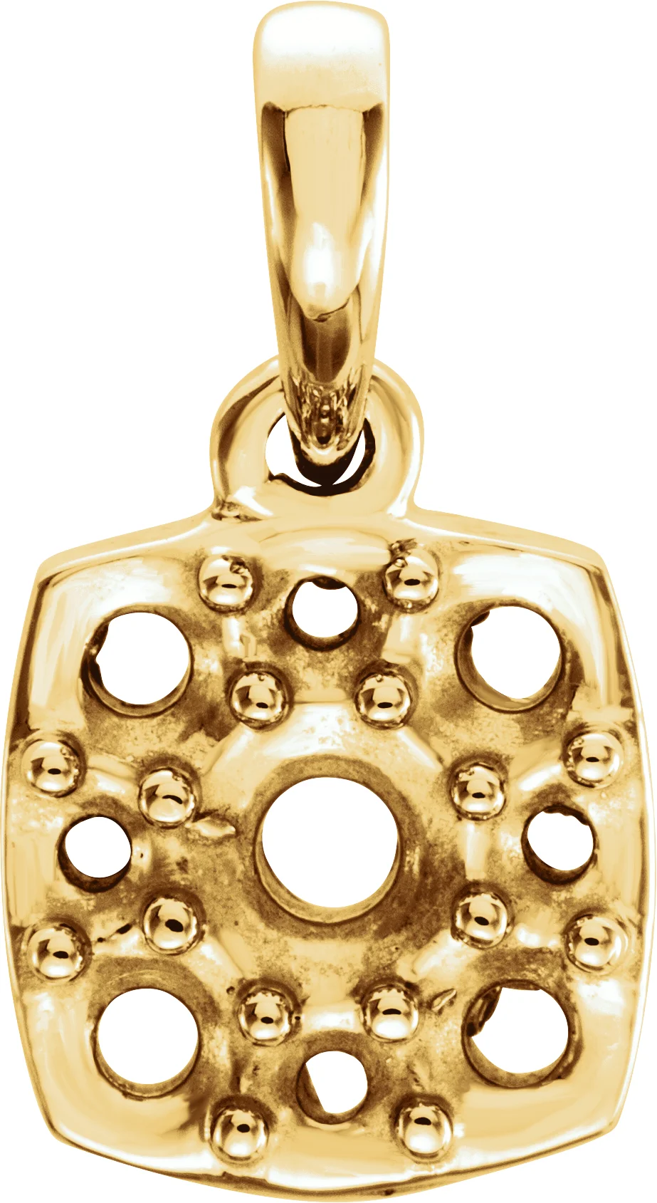 Cluster Pendant engagement ring setting
