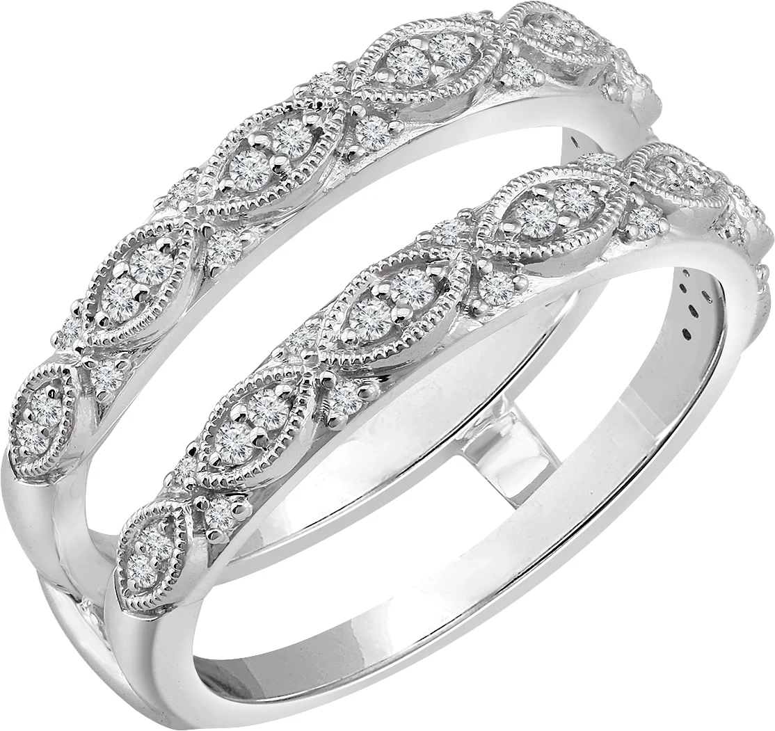 Close Guard engagement ring setting