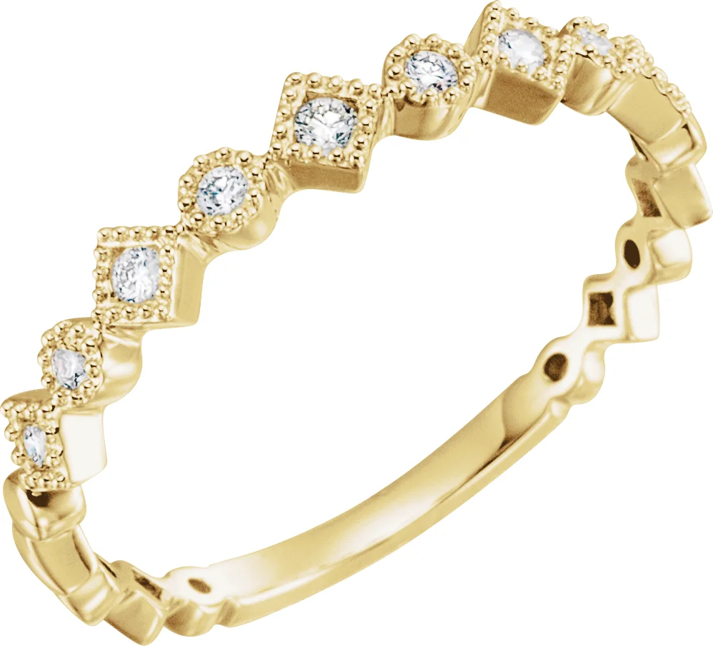 Long Bond band in 14K White Gold | Haejin Jewelry Brooklyn