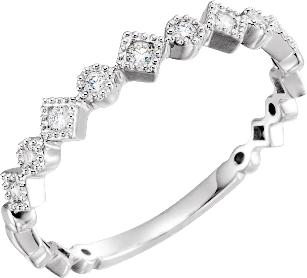 Long Bond engagement ring setting