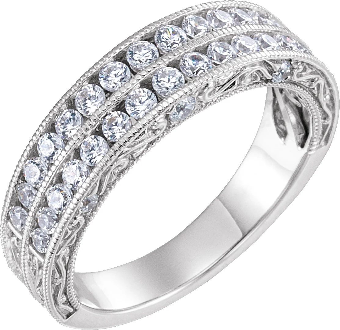 Long Bond engagement ring setting