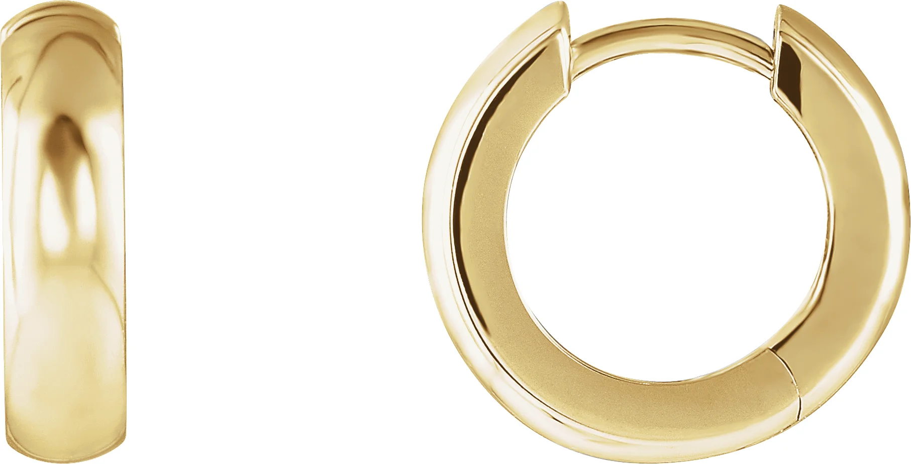Hinged Hoop Earrings engagement ring setting