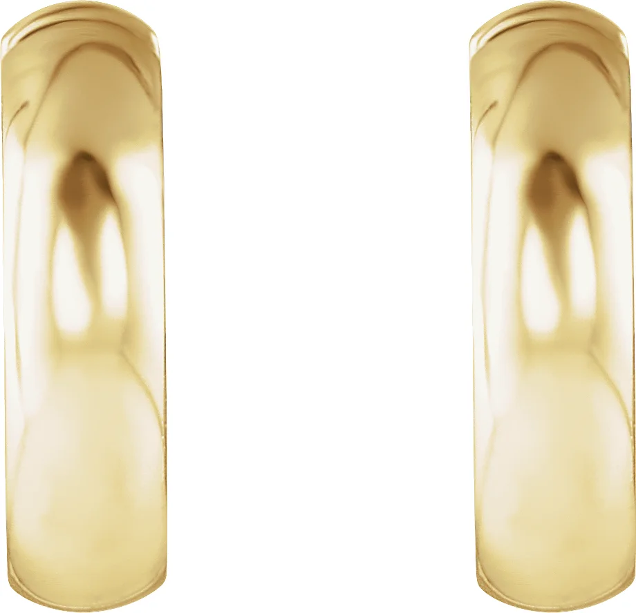 Hinged Hoop Earrings view 2