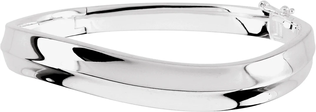 Hinged Bangle Bracelet engagement ring setting