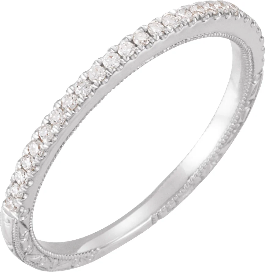 Long Bond engagement ring setting