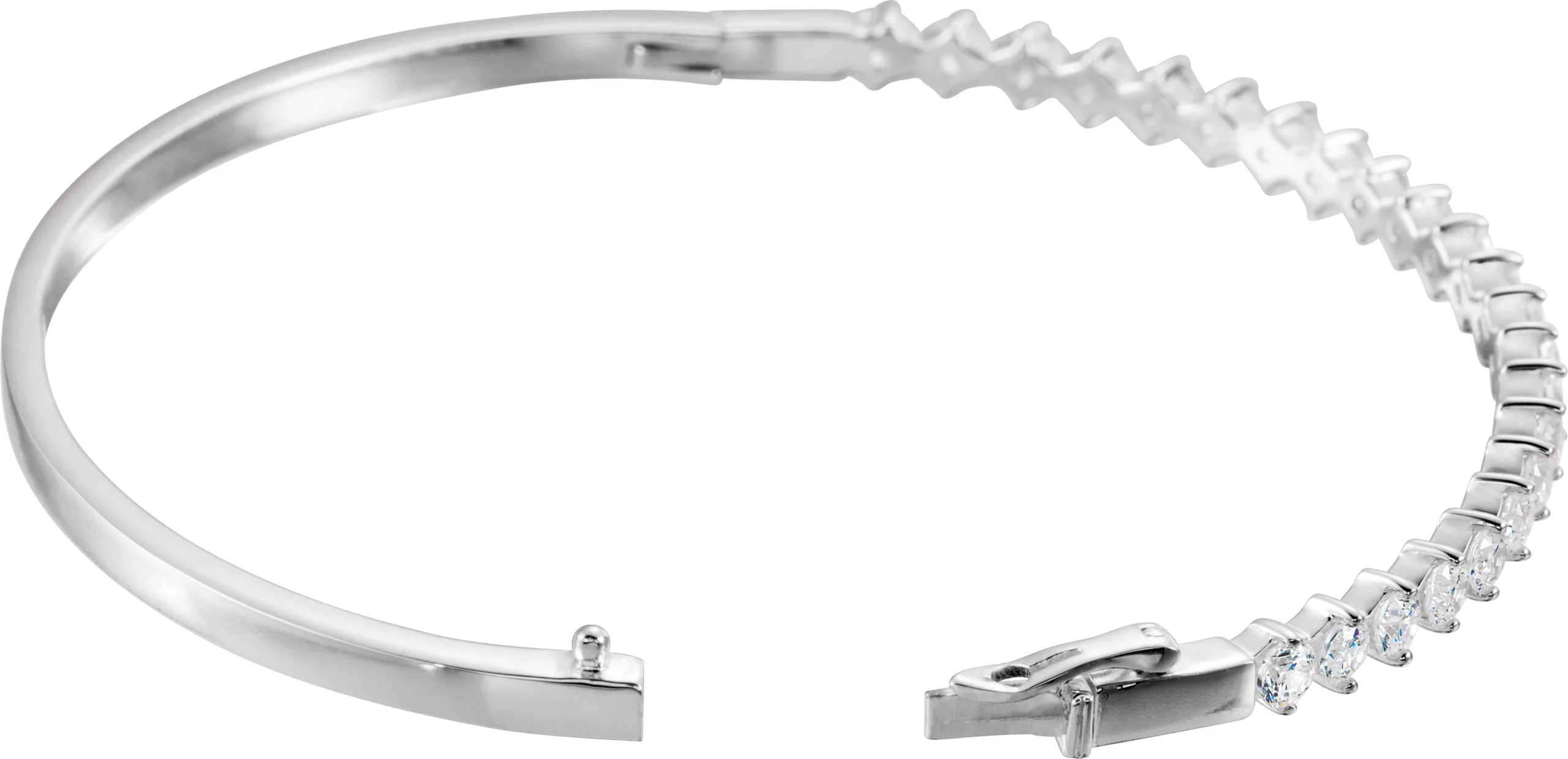 Accented Bangle Bracelet view 2